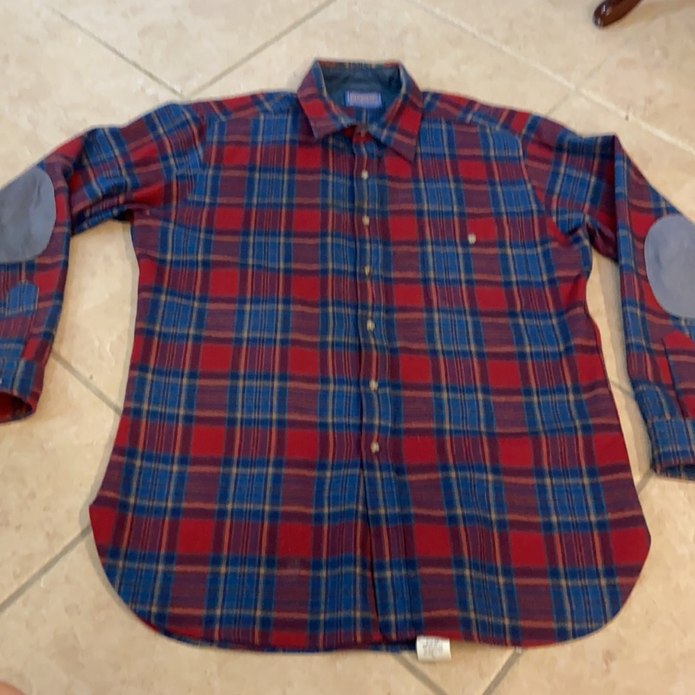 Like new Pendleton Virgin Wool Plaid Flannel Shir… - image 5